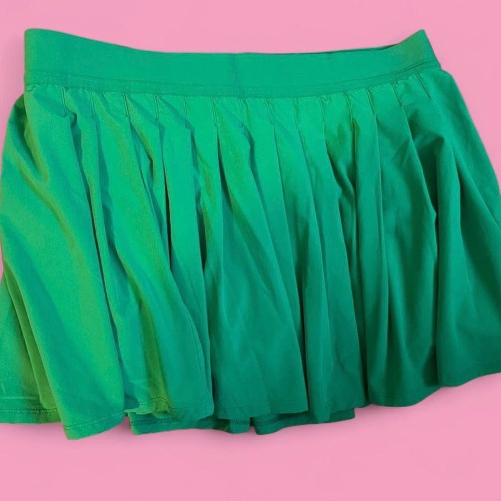 Sold 🏷️ Pleated Green Women's Skirt